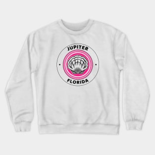 Jupiter, Florida Seashell Crewneck Sweatshirt